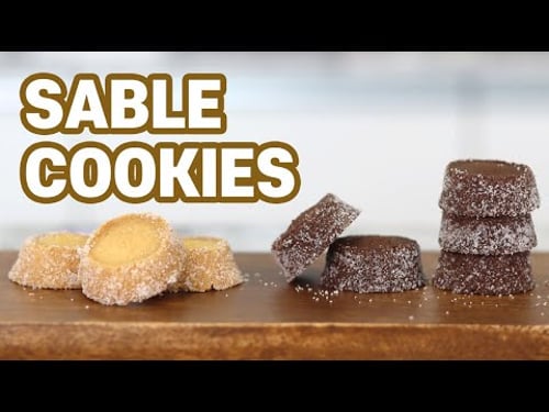 Classic Sablé Cookie Recipe | Ready for a butter cookie?