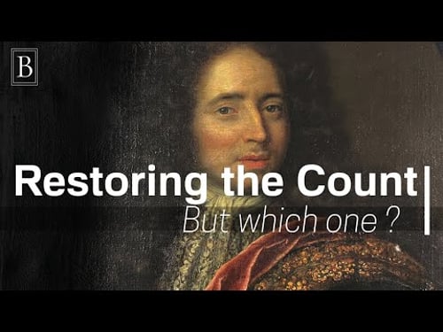 Restoring the Count, but which one ? #artrestoration #fineart #fineartrestoration