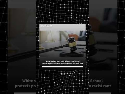 White student sues after Albany Law School protects professor who allegedly went on racist rant