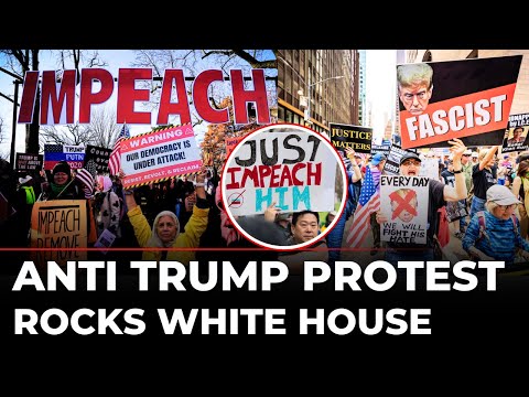 Anti Trump Protest LIVE: Crowds March on the White House | Rally Against Trump’s Venezuela Action|US
