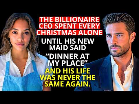 MILLIONAIRE spent every CHRISTMAS alone until the new MAID made an invitation that changed EVERYTHIN