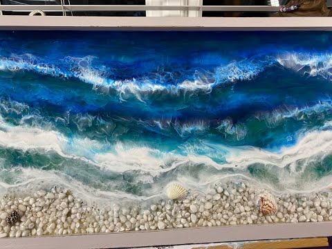 145 - Resin Art - Step by Step Tutorial - Ocean with Realistic Movement - Colour Me Happy Pigments