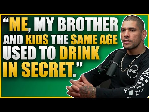 Alex Pereira about his alcohol addiction. "I drank every day."