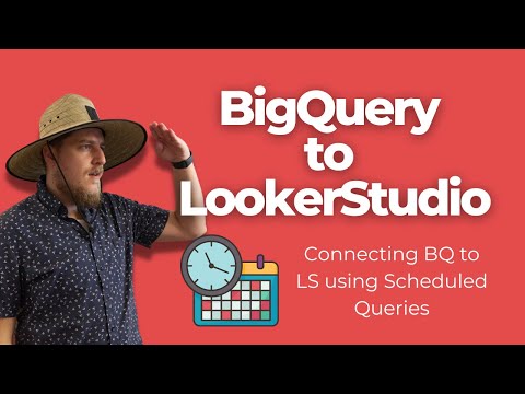 Efficiently Connect Looker Studio to BigQuery using Scheduled Queries