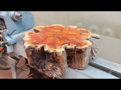 Woodturning - Huge Yew !!