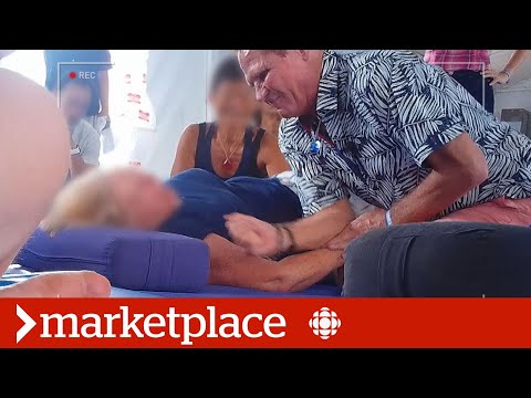 Hidden camera investigation exposes man selling unproven alternative treatments (Marketplace)
