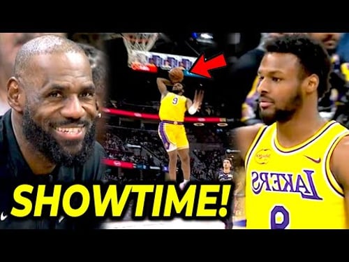 Napa-takeover si Bronny sa Cleveland showtime pa, happy si LeBron! | Iyak si LBJ sa nangyari!