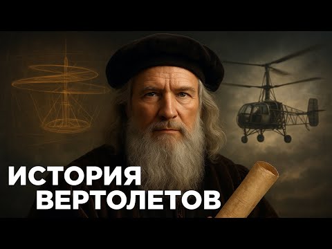 История вертолетов | ЛЕОНАРДО ДА ВИНЧИ БЫЛ ПРАВ: Как оживили чертежи гения