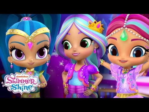 Shimmer and Shine Get New Magical Hair & Find a Rainbow Garden ✨ Full Episodes | Shimmer and Shine