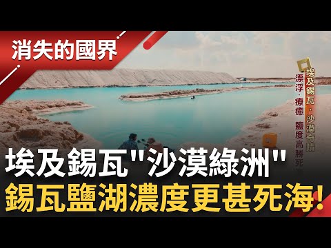 "沙漠綠洲"與世隔絕! 埃及錫瓦擁有豐沛地下泉盛產特級椰棗 錫瓦鹽湖純度95%用"鹽泥磚"建古城 駱駝看"牙齒"辨年齡專挑皮膚彈性好|李文儀主持|【消失的國界PART1】20250504|三立新聞台