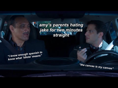amy's parents hating jake for two minutes straight (ft karen and roger peralta) | brooklyn nine nine
