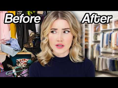 Decluttering 10 Years Worth of Clothes HOARDING