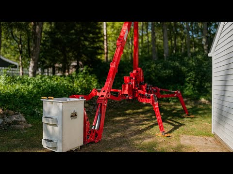 83’ Spider Lift Makes Tree Removal Easy!