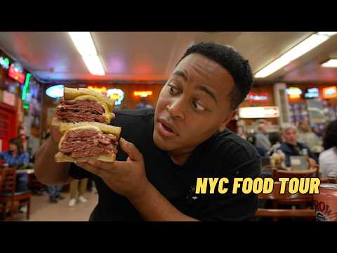 New York City Food Tour (Golden Diner, Katz Deli, Cuts & Slices)