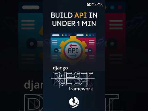 🚀 API in Django under 1 minute with Django Rest Framework