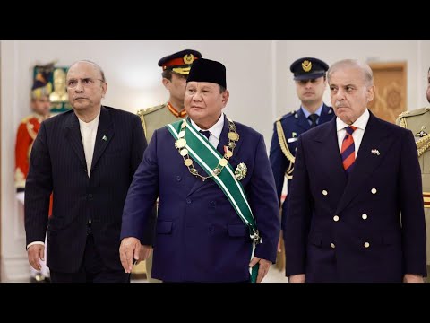 PM Shehbaz Dampingi Presiden Zardari Anugerahkan Bintang Tertinggi Pakistan kepada Presiden Prabowo
