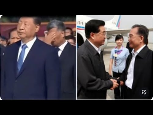 政治局會議强烈暗示:那人完了!老習暴瘦,罕見只摆一個茶杯!滿頭花白。忽然間,网上到處都是胡錦濤母親紀念文!某人大勢已去?