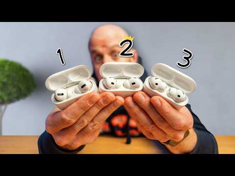 AirPods Pro 3 vs 2 vs 1 - A Shocking Conclusion!