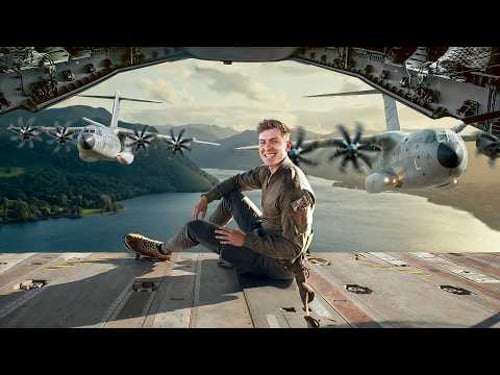 The Most Insane Flight With The Royal Air Force | A400M Atlas