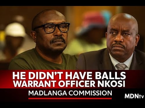 “He Didn’t Have the Balls,” Says Warrant Officer Nkosi | Madlanga Commission Bombshell