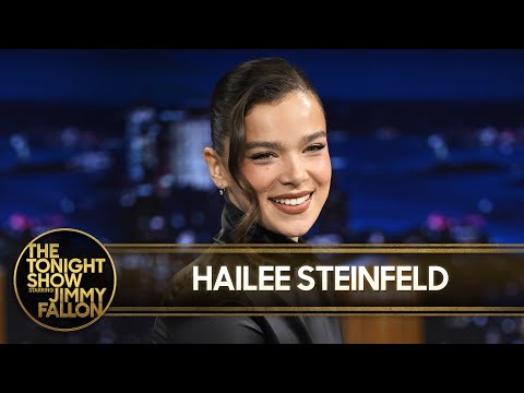 Hailee Steinfeld on Josh Allen Engagement, Singing in Front of Elton John and Sinners | Tonight Show