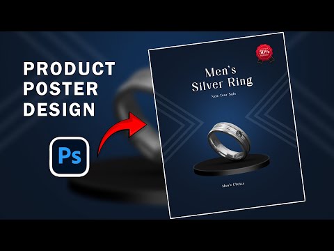 Product Poster Design Photoshop || Poster Design Photoshop || Photoshop Tutorial || Poster Design