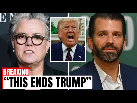 Trump Can't Handle Rosie O'Donnell's Explosive Claims About Eric & Don Jr!