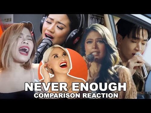 Vocal Coach's "Never Enough" Comparison|Gigi De Lana, Morissette Amon, HENRY x Lena, Katrina Velarde