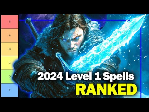 Every 1st Level Spell RANKED | 2024 Player's Handbook #dnd #dungeonsanddragons