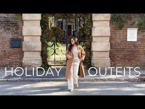 Holiday Outfits That Aren’t Red or Green: Cute Looks for Parties, Shopping, Dinners & More