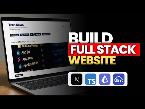 Build & Deploy a Full-Stack Website with Next.js | Typescript, Prisma, Cloudinary, Tailwind
