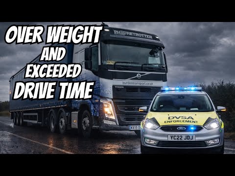 Pulled By DVSA (VOSA) Overweight And Infringements.....
