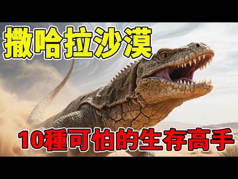 你有看過一輩子都不用喝水的動物嗎? 在恶劣环境的撒哈拉沙漠存活的动物有多可怕嗎? 帶大家一起了解這些生存高手!【黑土日记】