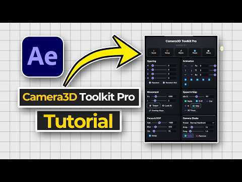 Camera 3D Toolkit Pro for After Effects Tutorial