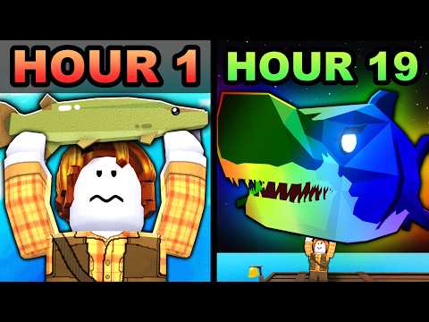 I Fished for 24 HOURS in Roblox (Here's What I Got)