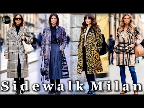 Milan Elegant Look January 2026 👒👠🧥How to Style Statement Coats: Chic Winter Outfit Ideas for 2026