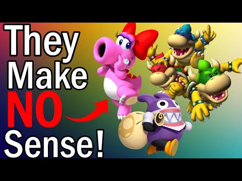 The Weirdest Mario Characters Who Make NO Sense!