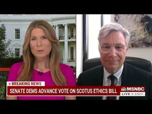 Sen. Whitehouse and Nicolle Wallace Talk Solutions to the Supreme Court's Ethics Imbroglio