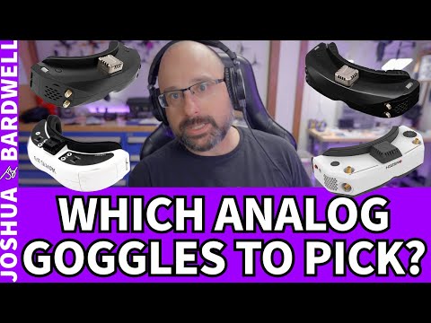 Skyzone Sky04X vs Fatshark HDO+ vs HDZero Goggles? What's The Best Analog Goggle Right Now? - FPV