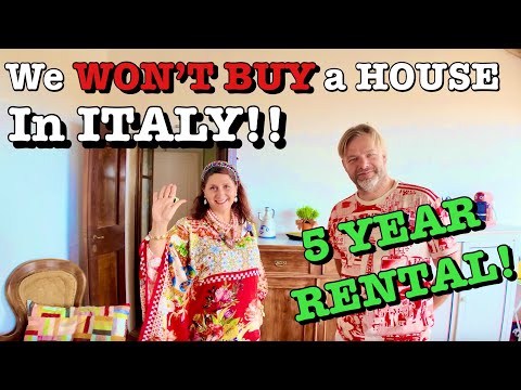 We Decided “WHY BUY?” a Home in ITALY Family Scores CHEAP Tuscan Farm Home!