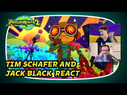 Tim Schafer and Jack Black React to Psychonauts 2