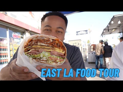 East Los Angeles Food Tour | feat. MR. BIGGS | Chicharrones, Carnitas, Tortas, Cactus Tacos + More!