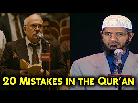 A Christian Professor Challenged Dr Zakir Naik: “I Found 20 Grammatical Mistakes in the Qur’an!”
