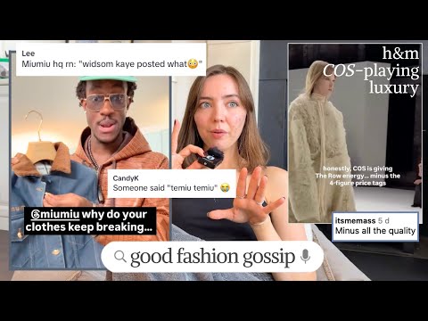 Wisdom EXPOSES miu miu, AI is ruining Vinted, Insta dropshipping scam &moree