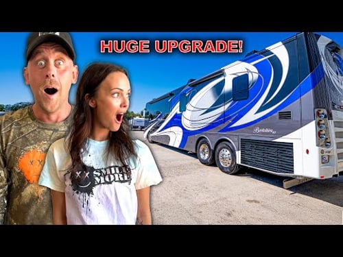 Welcome To Our New HOME! We Traded In Our RV For A Full Size Bus! ITS HUGE!