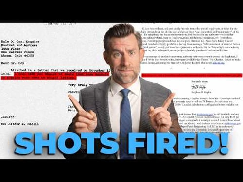 Genius "F*** U" Legal Letters