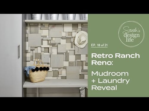 Retro Ranch Reno: Mudroom + Laundry + Basement Bathroom Reveal! (Ep. 18)