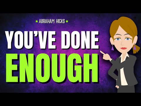 You’ve Done Enough. It’s Time to Receive ✨ Abraham Hicks 2025