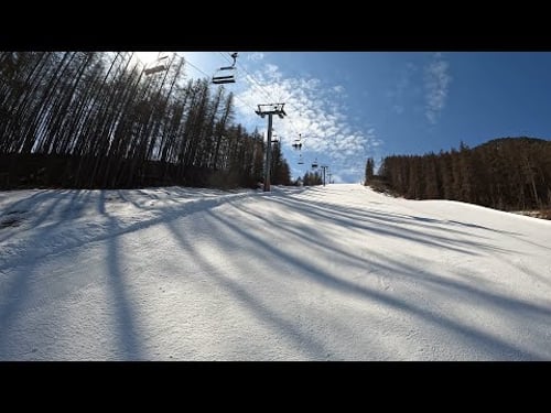 Casse du bœuf - Piste noire - Serre Chevalier - Mars 2022 - GoPro10 4K 60P