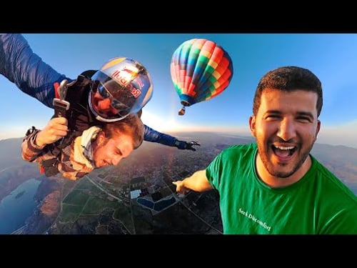 Taking My Best Friend on the World’s Rarest Skydive